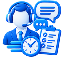 Clear Responsive Communication Icon